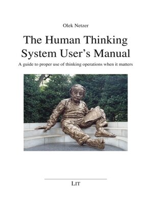cover image of The Human Thinking System User's Manual